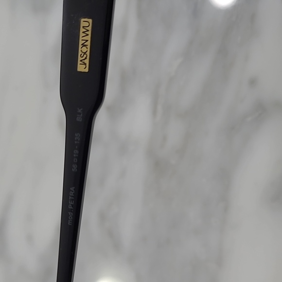 EUC Jason Wu Petra Black Grid Sunglasses - Picture 4 of 9